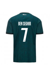 AS Monaco Eliesse Ben Seghir #7 Voetbaltruitje Uit tenue 2024-25 Korte Mouw